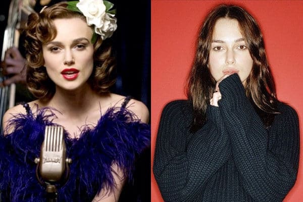 Įžymybių nuotraukos be makiažo Keira Knightley