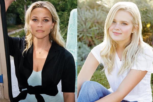 Geriausios įžymybės be makiažo Reese Witherspoon