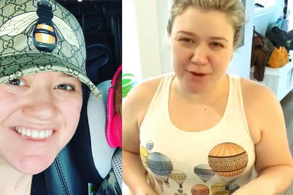 Makyajsız güzel oyuncu Kelly Clarkson