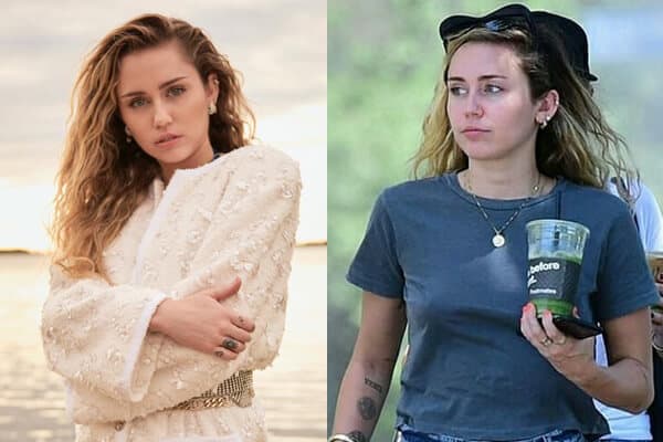 Geriausia aktorė be makiažo Miley Cyrus