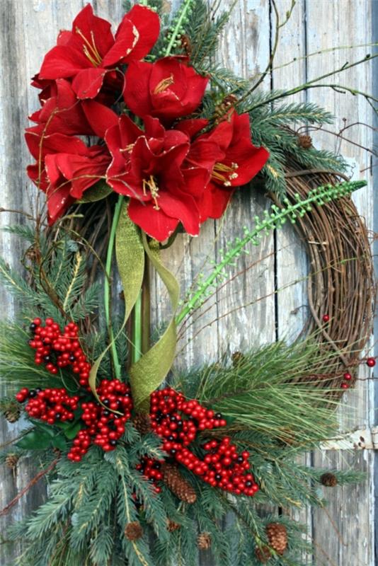 εικόνες χριστουγεννιάτικα λουλούδια άνοιξη ρυθμίσεις πόρτα