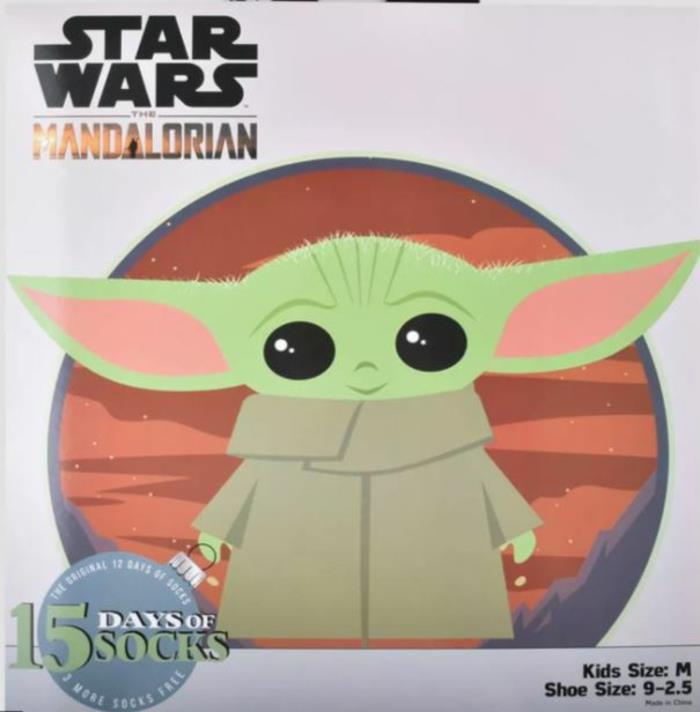 ημερολόγιο έλευσης για τους άνδρες Star Wars