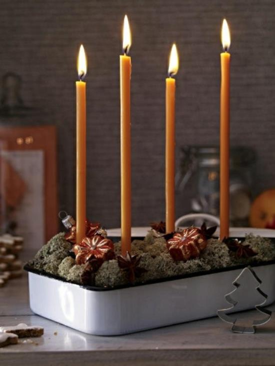 tinker advent στεφάνι ανακυκλώνοντας βρύα δίσκου ψησίματος