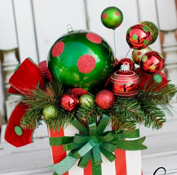 tinker μοντέρνες συνθέσεις χριστουγεννιάτικο πράσινο κόκκινο