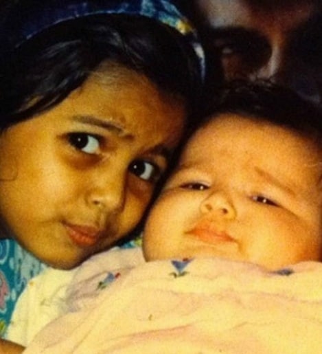 alia bhatt vaikystės nuotraukos