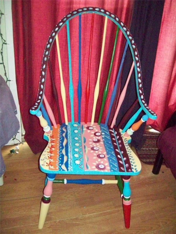 διακοσμήστε παλιές καρέκλες αρωματίστε παλιές ιδέες ανακύκλωσης επίπλων DIY ιδέες ιδέες deco ιδέες χειροτεχνίας 15