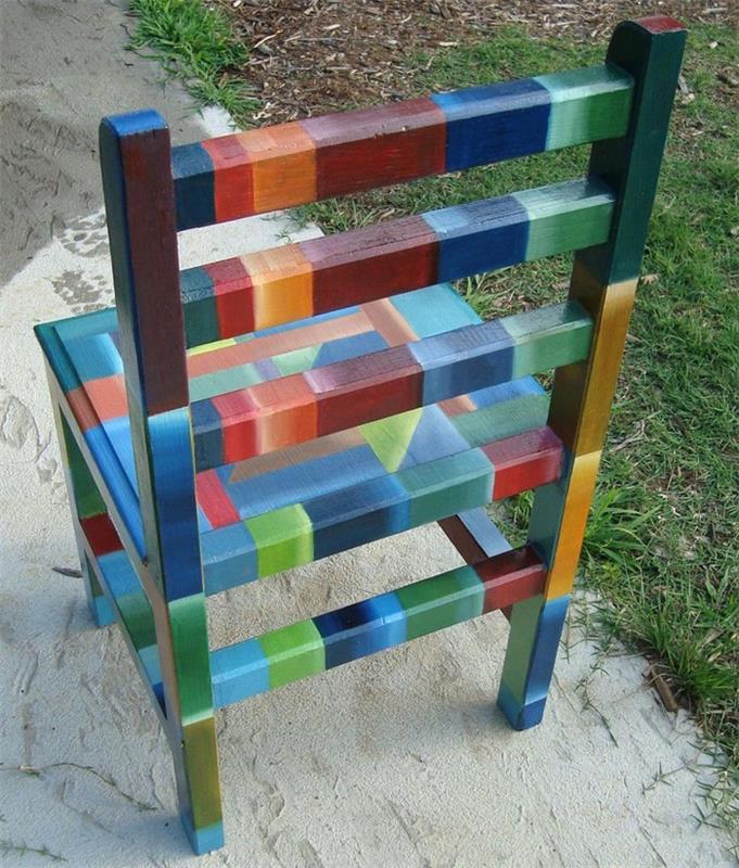 διακοσμήστε παλιές καρέκλες αρωματίστε παλιές ιδέες ανακύκλωσης επίπλων DIY ιδέες ιδέες deco ιδέες χειροτεχνίας 25