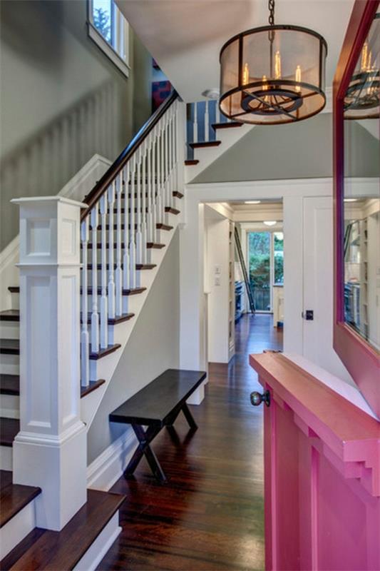 παλιό σπίτι ανακαίνιση σχέδιο χρώματος ροζ λευκά τούβλα lego