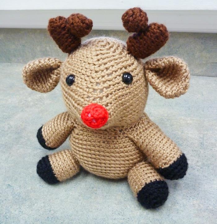 βελονάκι amigurumi χαριτωμένο ελάφι όμορφες ιδέες διακόσμησης