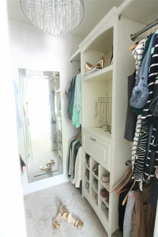 DIY καμαρίνι diy ανοιχτός καθρέφτης ντουλάπας τοίχου