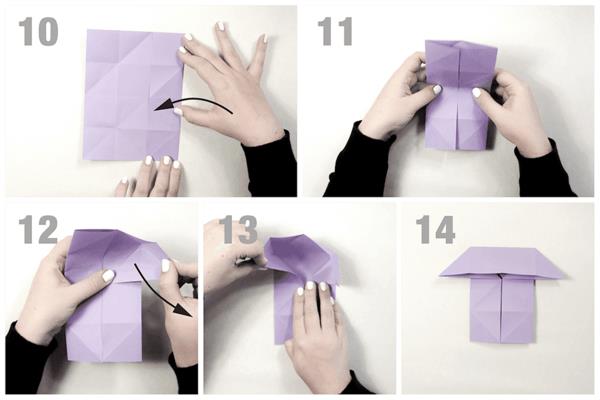 οδηγίες για την κατασκευή πεταλούδων origami