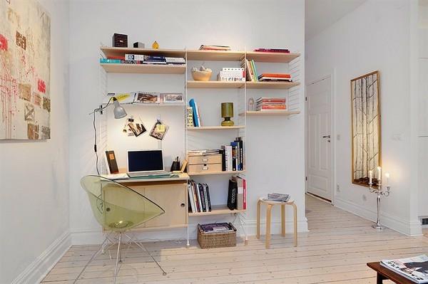 διαμέρισμα-μικρό-γραφείο-σκανδιναβική-ιδέα-σχέδιο-εσωτερικό