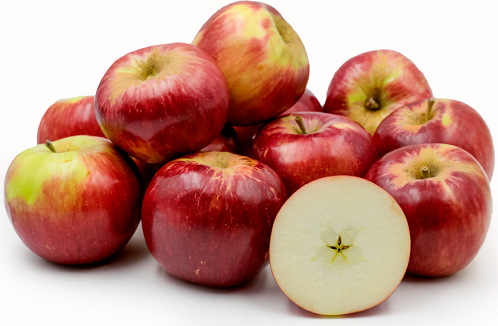 įvairių rūšių obuolių