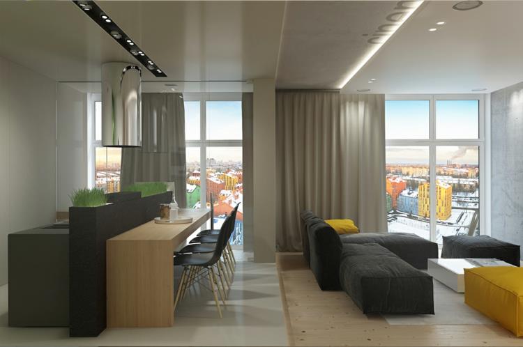 Archiplastica σχεδιάζει σπίτι επιπλώνοντας διαμέρισμα σκανδιναβικές ιδέες διαβίωσης