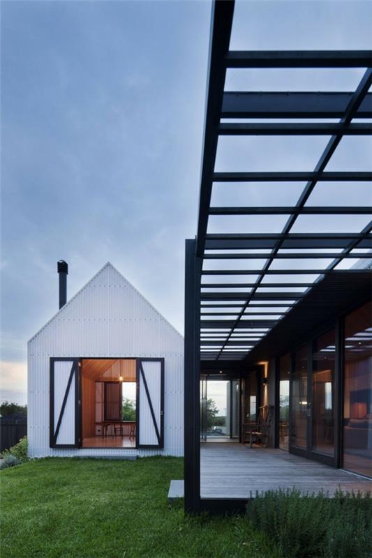 αρχιτεκτονική και σχεδιασμός αυστραλιανή κατοικία γυάλινη εξοχική κατοικία