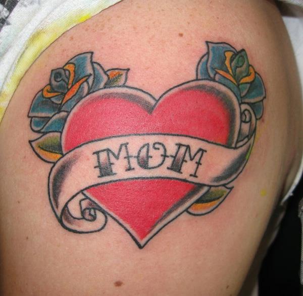 βραχιόλι τατουάζ μοτίβα καρδιά τριαντάφυλλα