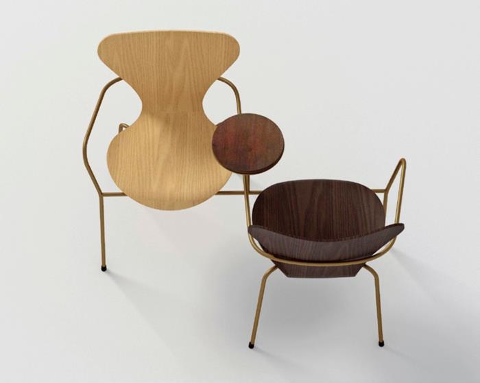 arne jacobsen καρέκλα neri & amp; hu ερμηνεία