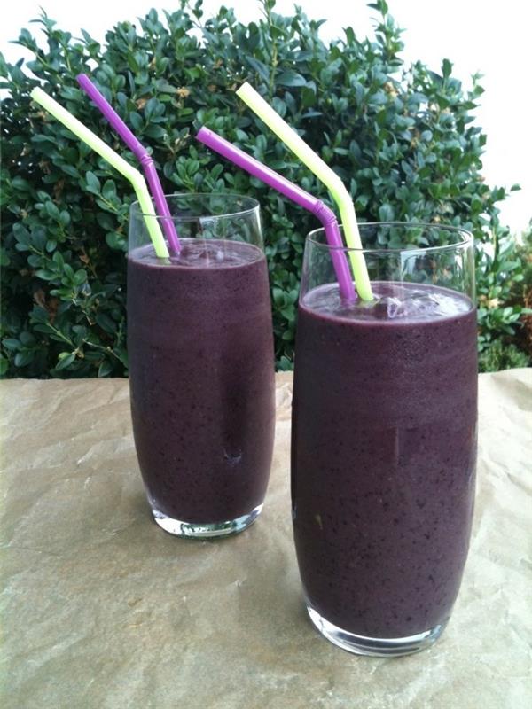μούρα αρώνια χυμός αρώνια smoothie συνταγές