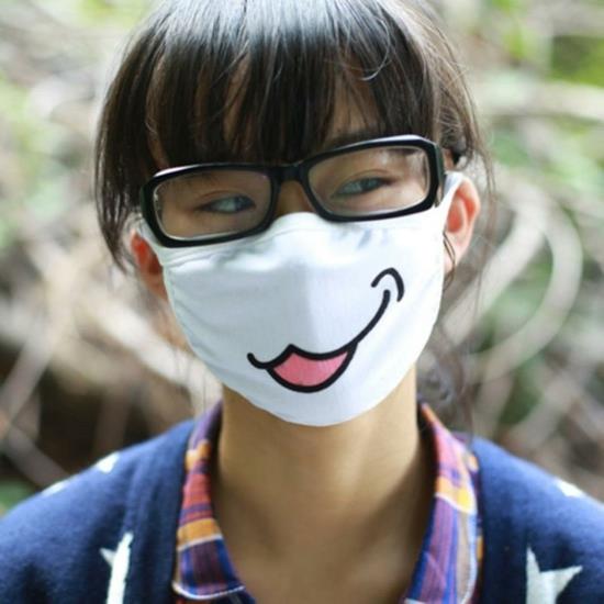 αναπνευστική μάσκα σχεδιασμό χαμόγελο