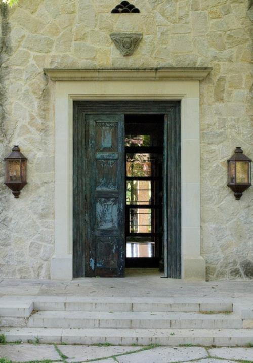 υπαίθρια ιταλική πόρτα ξύλινα ρουστίκ φωτιστικά τοίχου