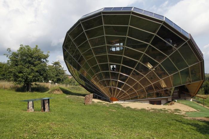 εξαιρετικές εξοχικές κατοικίες heliodome solar house strassburg