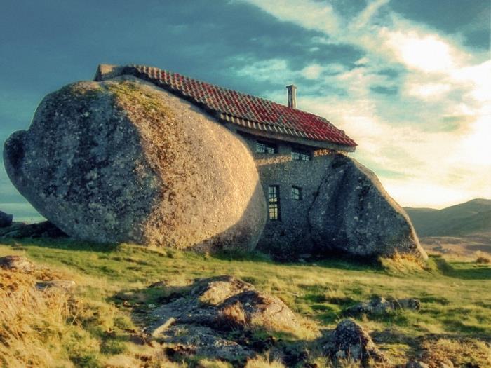εξαιρετικές εξοχικές κατοικίες πέτρινο σπίτι guimaraes Πορτογαλία