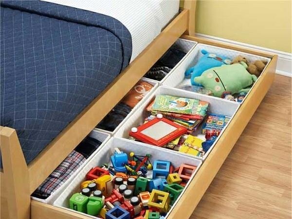 συστήματα αποθήκευσης παιδικό δωμάτιο κρεβάτι αποθήκη