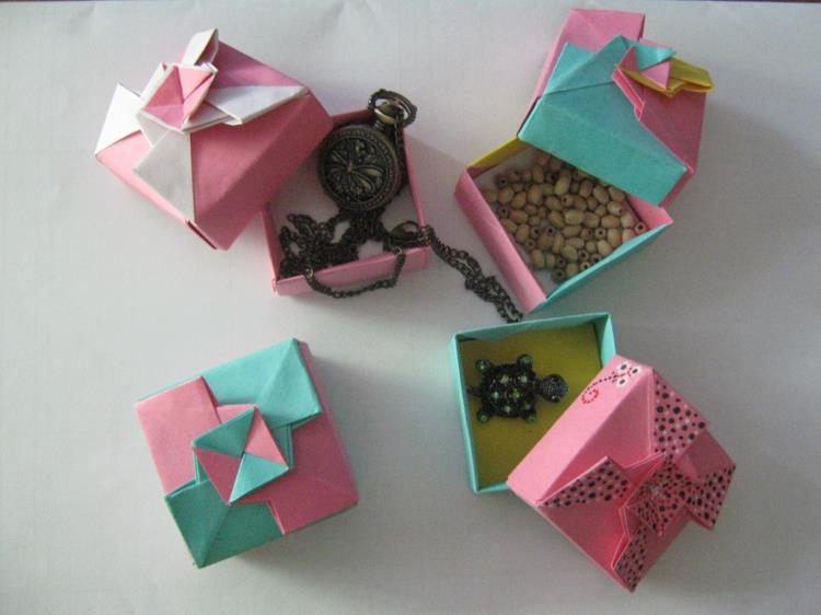ασυνήθιστες ιδέες δώρων DIY δώρα συσκευασία δώρου origami