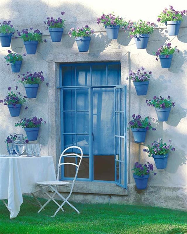 Φτιάξτε μόνοι σας ασυνήθιστες διακοσμήσεις κήπου ιδέες ανακύκλωσης ντουλάπα διακόσμησης φτιάξτε μόνοι σας γλάστρες στον τοίχο