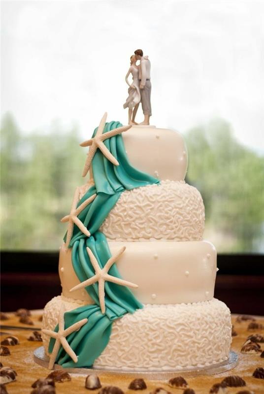 ασυνήθιστες τούρτες ρομαντικές ιδέες για τη γαμήλια τούρτα