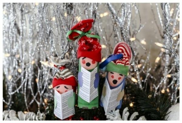 Φτιάξτε μόνοι σας ασυνήθιστη χριστουγεννιάτικη διακόσμηση από ρολά από χαρτί υγείας
