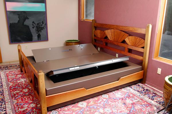 Κρεβάτι Ausellene σχεδιάζει σκαλοπάτια σκαλοπατιών κρεβατιού άνετου πλαισίου