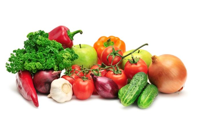 υγιεινή διατροφή λαχανικών τρώγοντας αλκαλικά τρόφιμα