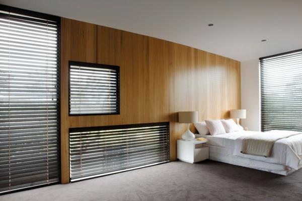 Αυστραλιανό ξύλινο υπνοδωμάτιο με διπλό σχεδιασμό