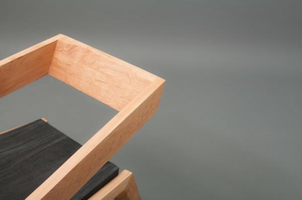 πρωτοποριακή ξύλινη καρέκλα σχεδιάζει πρωτότυπο υποβραχιόνιο