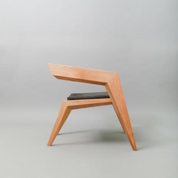 πρωτοποριακή ξύλινη καρέκλα σχεδιάζει πρωτότυπη πλάτη