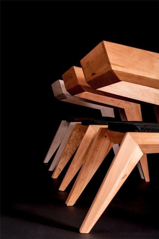 πρωτοποριακή ξύλινη καρέκλα σχεδιάζει αρχικό στάβλο