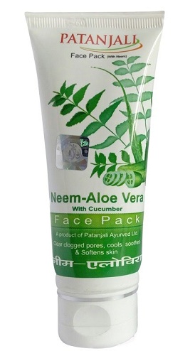 „Patanjali Aloe Vera Neem“ veido pakuotė