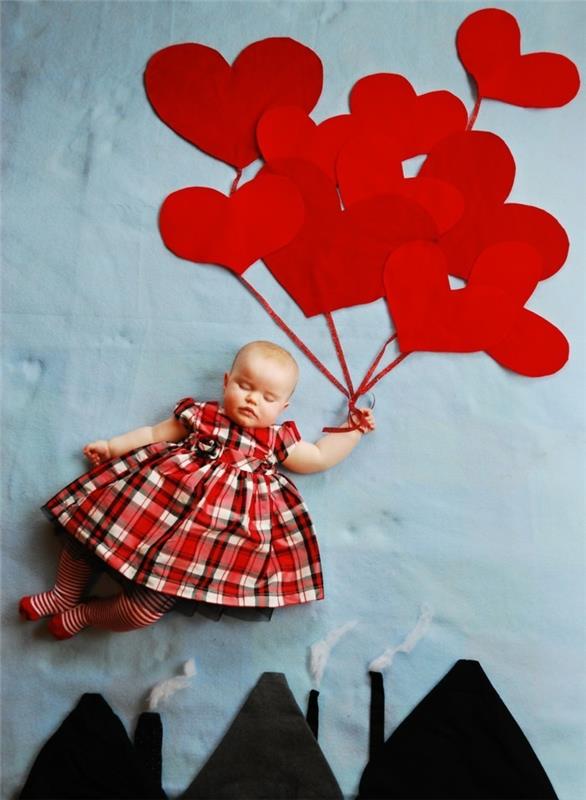 φωτογραφίες μωρών ιδέες ιδέες φωτογράφισης δημιουργικές αστείες εικόνες μωρού κόκκινες