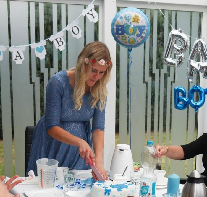 baby shower partz γιορτή τούρτας