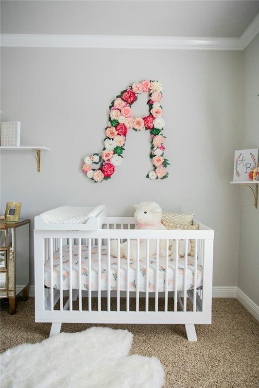 μωρό δωμάτιο ντεκό ιδέες φρέσκια διακόσμηση τοίχου όμορφο δάπεδο ανοιχτό χρώμα τοίχου
