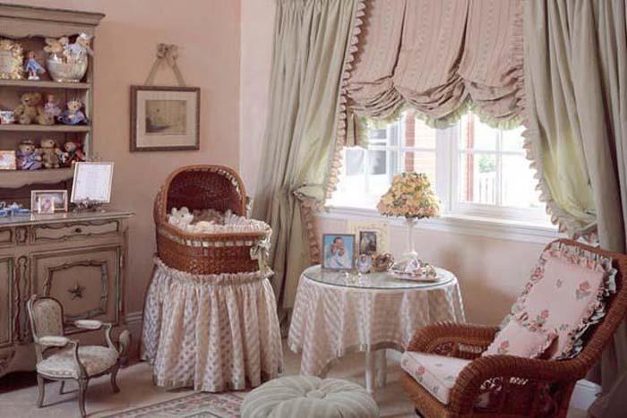 σχεδιασμός βρεφικού δωματίου μωρό σετ vintage