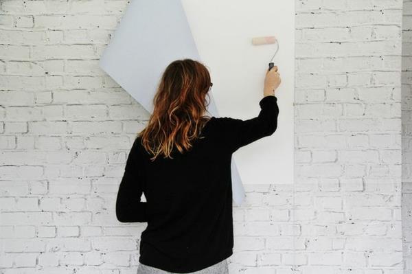 Διακόσμηση τοίχου απομίμηση τοίχου από τούβλα φτιάξτε μόνοι σας ιδέες για τοίχους από τούβλα
