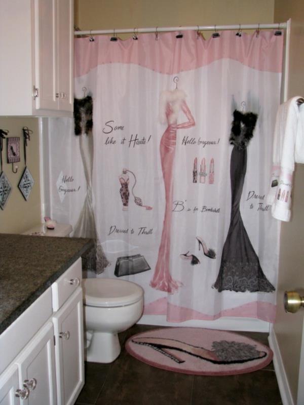 σχεδιασμός μπάνιου κουρτίνα μπάνιου κουρτίνα ντους αστεία διακοσμητικά