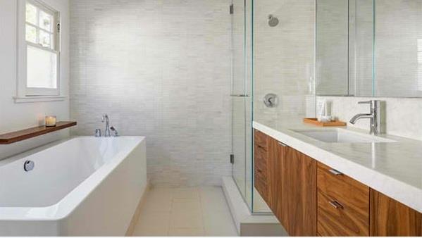 σχεδιασμός μπάνιου επίπεδη ντουλάπια μπάνιου ιδέες ξύλινη καμπίνα ντους