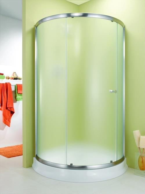 ιδέες μπάνιου καμπίνα ντους fleurco banyo πράσινο ματ