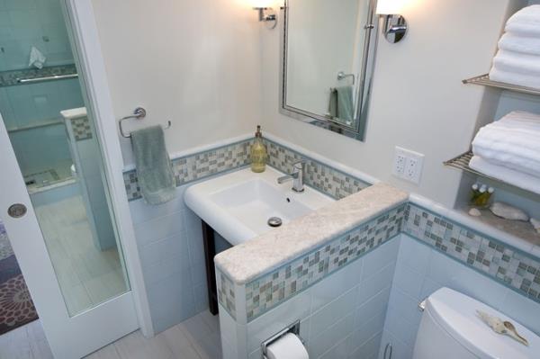 συρόμενη πόρτα καθρέφτη ανακαίνισης μπάνιου