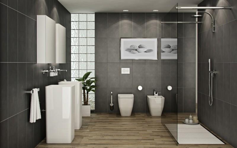 σχεδιασμός μπάνιου μοντέρνες ιδέες σχεδιασμού μπάνιου πλακάκια μπάνιου ξύλινο πάτωμα