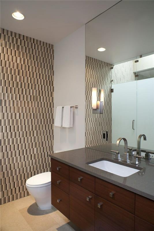 πλακάκια μπάνιου προφορά τοίχου φώτα μπάνιου καθρέφτης μπάνιου ιδέες μπάνιου