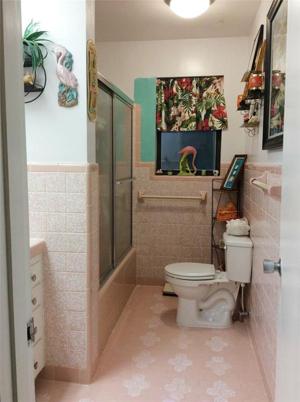 ιδέες μπάνιου μικρά δωμάτια πλακάκια τοίχου διακοσμητικές ιδέες μπάνιο